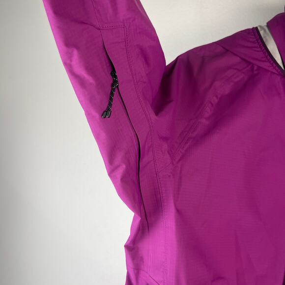 REI Co-op Junction Cycling Rain Jacket Vented Plumberry Pink Women's Large - Picture 5 of 14